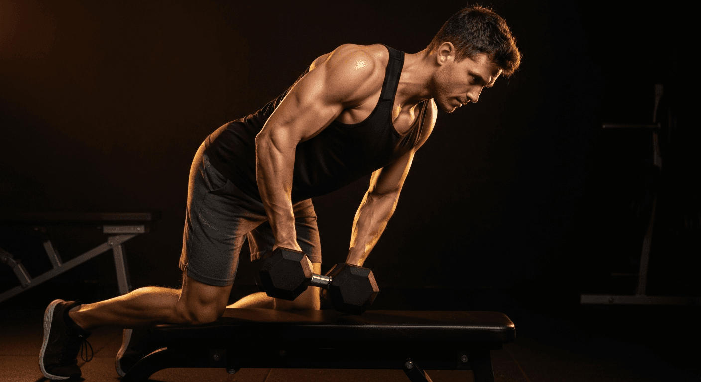 3-Day Full Body Workout Plan for Men Using Only Dumbbells