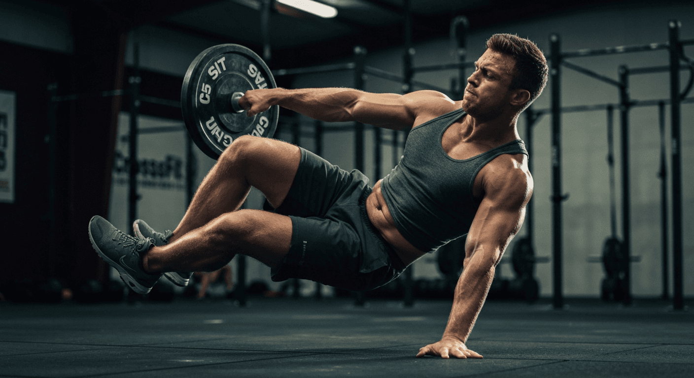 40-Minute CrossFit-Inspired WOD (Workout of the Day) for Men