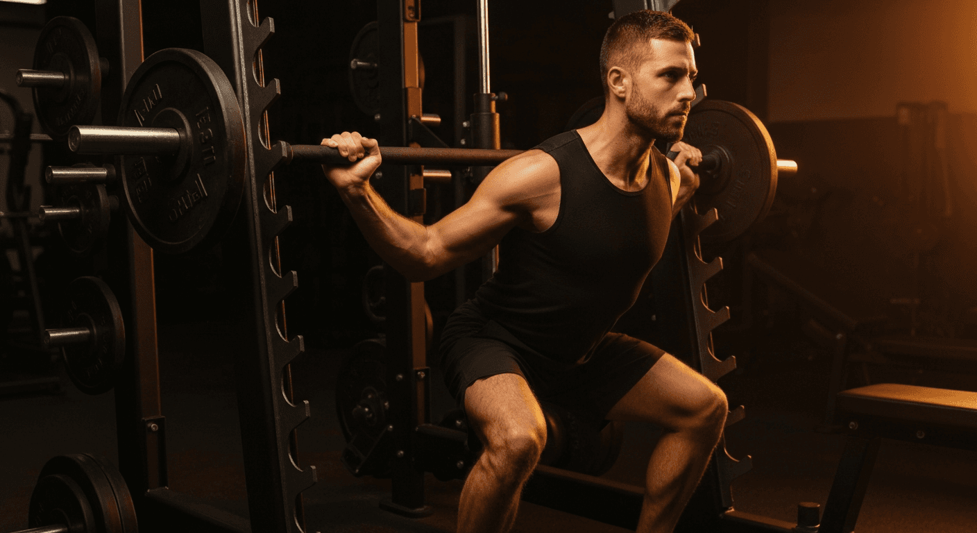 45-Minute Smith Machine Total Body Workout for Beginners