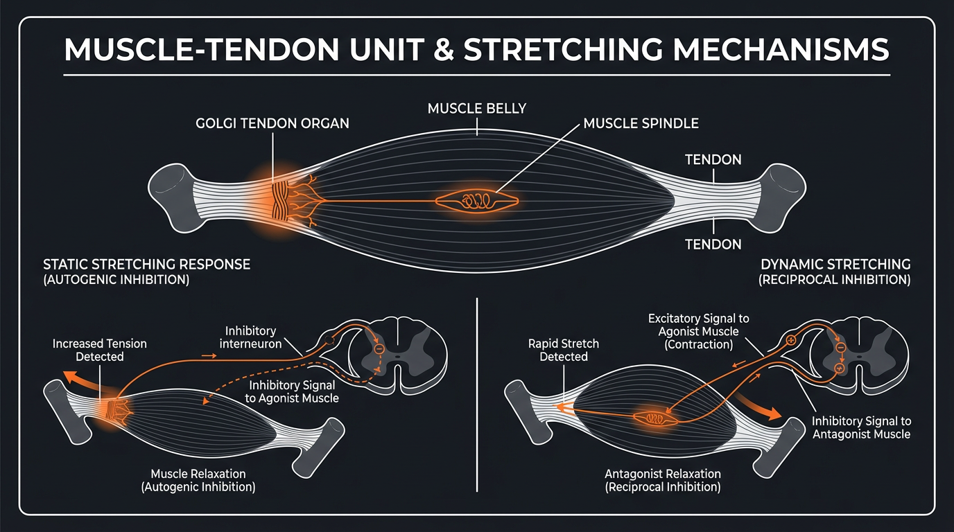 Diagram illustrating key concepts from 25-Minute Foam Roller and Mobility Routine for Recovery and Flexibility