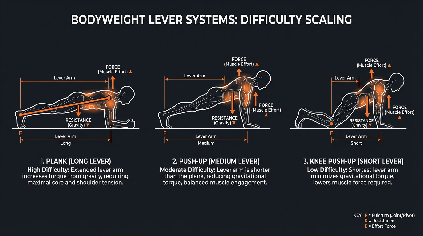 Diagram illustrating key concepts from 6-Week Bodyweight Bootcamp: No Equipment Home Workout Plan