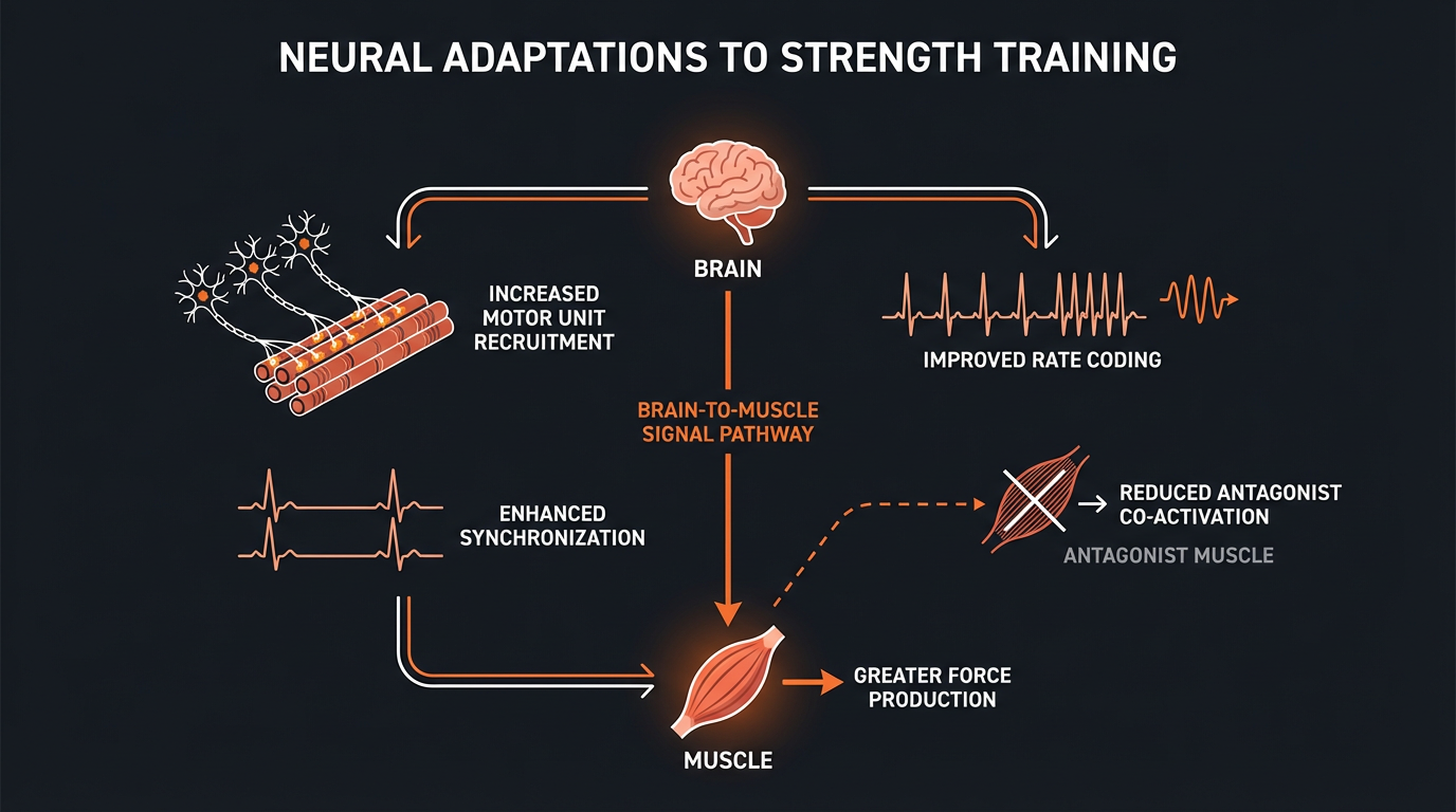Diagram illustrating key concepts from 7-Day Full-Body Fitness Plan for Strength and Conditioning