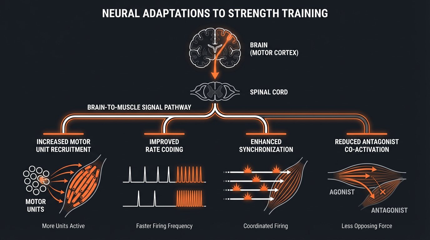 Diagram illustrating key concepts from Strength Training for Better Posture and Back Health