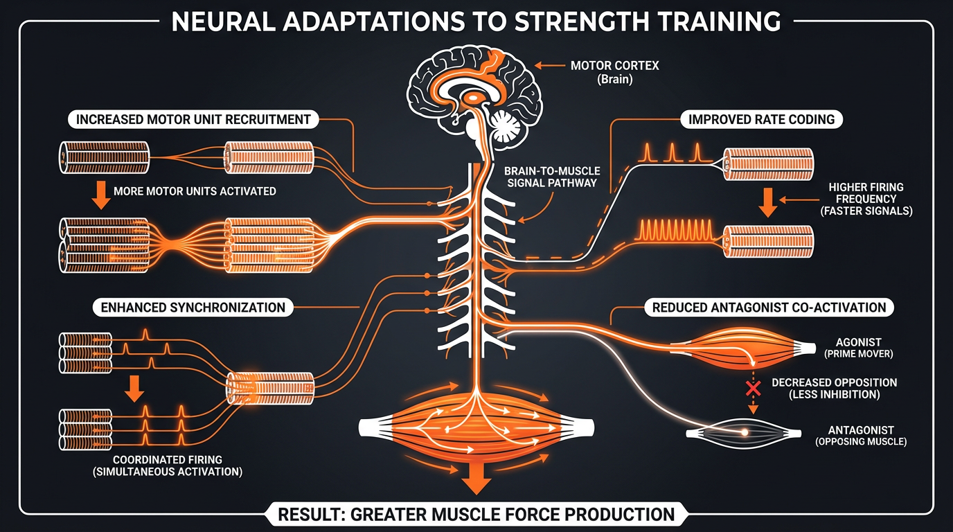 Diagram illustrating key concepts from The Future of Fitness: 2025 Strength Training Revolution