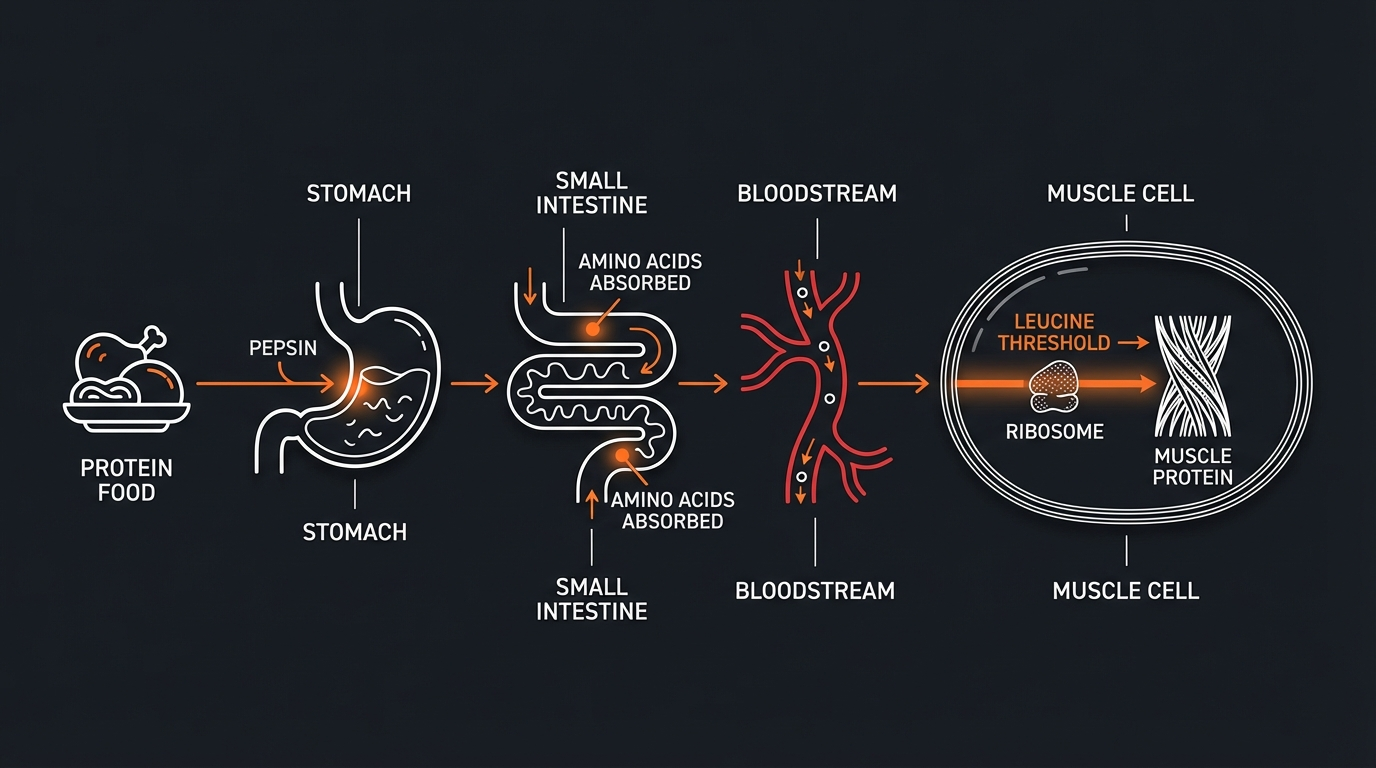 Diagram illustrating key concepts from The Truth About Proprietary Blends in Protein Supplements