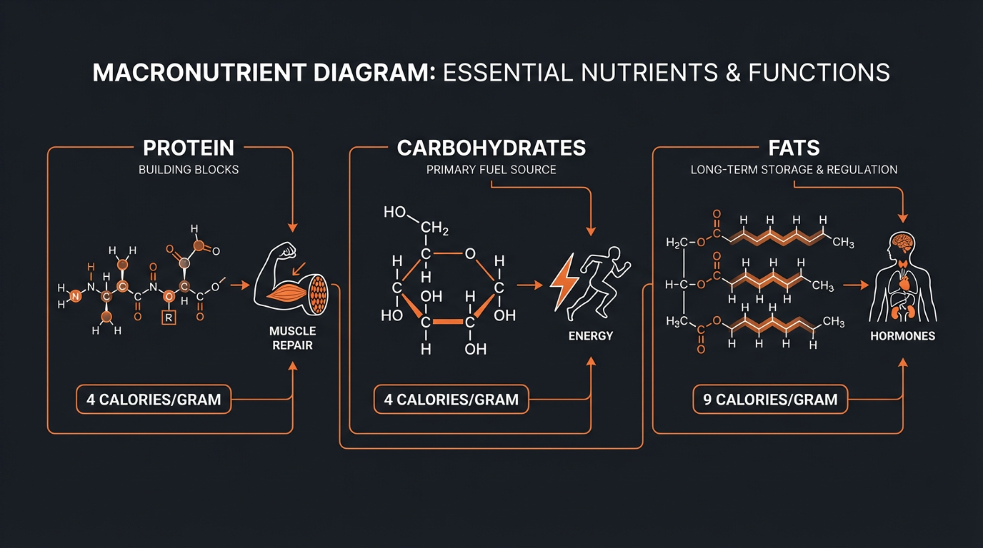 Diagram illustrating key concepts from Understanding Food Labels: How to Make Healthier Choices at the Grocery Store